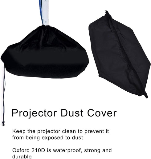 Dust Cover for Projector, Easy To and Store When Not in Use Oxford Cloth Dust Cover Special Design for Female for Keeping the Projector for Anyone...