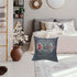HOSNYE Yacht Racing Sailing Regatta Cotton Linen Throw Pillow Case Flag Nautical Badge Club Pillow Cushion Covers Home Sofa Decorative 18 X 18 Inc...