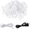 200 Pieces 0.5 Inch Small Elastic Silicone Rubber Bands Clear Strong Rubberbands Heavy Round Siliconebands for Wire Cord Cable Wrapping, Bundle...