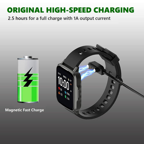 for IDW23 IDW21 IDW13 IDW16 IDW17 IDW19 Replacement Magnetic Charging Cable Cord for Fitpolo/TOOBUR/Gydom/Faweio/Amzhero/Woneligo/Konitee/KEEPONFI...