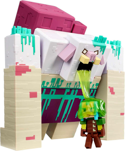 Mattel Minecraft Legends Action Figure, Devourer with Slime Attack Action & Accessory, Collectible Toy, 3.25-inch...