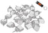 White Reflective Wing Tacks (Pack of 50) Trail Tacks, Glow Tacks, Hiking Markers, Trail Marking Tacks, Reflective Thumb Tacks for Hunting, White T...