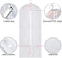 Zilink Garment Bags for Long Dresses 60-inch Translucent Suit Bag with Full-Length Zipper (Set of 6) for Dance Costumes Gown Dress Clothes Storage...