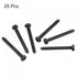 uxcell Hex Lag Screws 1/4" x 2" Carbon Steel Phillips Head Half Thread Self-Tapping Bolts for Deck Building or Joining Lumber 25pcs...