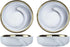 Colias Wing 3.5 Inch Elegant&Attractive Marble Pattern Stylish Design Multipurpose Porcelain Side Dish Bowl Seasoning Dishes Soy Dipping Sauce Dis...