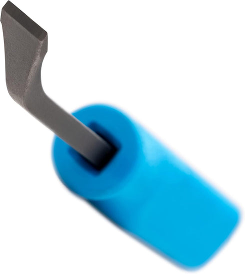 CHANNELLOCK 1/2 x 4-inch Professional Pry Bar, 8-inch Overall Length, Made in USA, Molded 4-Sided Textured Grip...