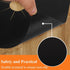 10 Pack Stove Burner Covers Double Thickness Reusable Non-Stick Heat-Resistant Gas Range Protectors for Kitchen and Easy to Clean?Black?
