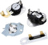 3977393 Dryer Thermal Fuse 3387134 Dryer Cycling Thermostat 3392519 Dryer Thermal Fuse 3977767 Dryer Thermostat Compatible with Whirlpool Dryers, Replacement Parts # WP3387134 WP3977767 WP3977393