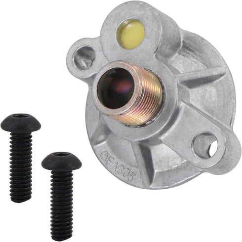 KIPA Oil Filter Adapter Replace for Small Block Chevy V8 Engines SBC BBC Spin On Bypass 305 307 327 350 400 396 402 427 454# 3952301...