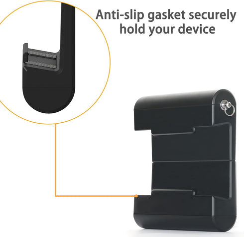 TFY Universal Self Adhesive Wall Mount Holder for Tablets,e-Readers and Smartphones,4.5-12.9 inch Devices,Compatible with iPad Pro,Air,Mini,Huawei...