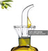 HAIZEEN 18 oz/550ml Olive Oil Dispenser Bottle/Oil Bottle Dispenser/Oil Cruet, Olive Oil Dispenser Oil Bottle Glass with No Drip Bottle Spout....