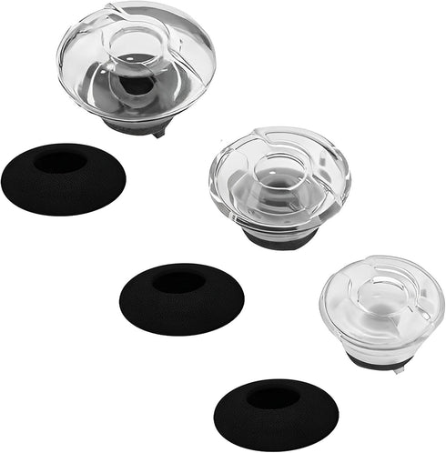 Foam Ear Tips for Plantronics Ploy Voyager 5200 5220 5210 Bluetooth Headset Earphone Covers Silicone Eartips Replacement Earphone Earpads Cushion ...