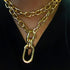 Chunky Gold Necklace Statement Necklaces for Women Layered Charm Necklace Dainty Gold Necklace Stack...