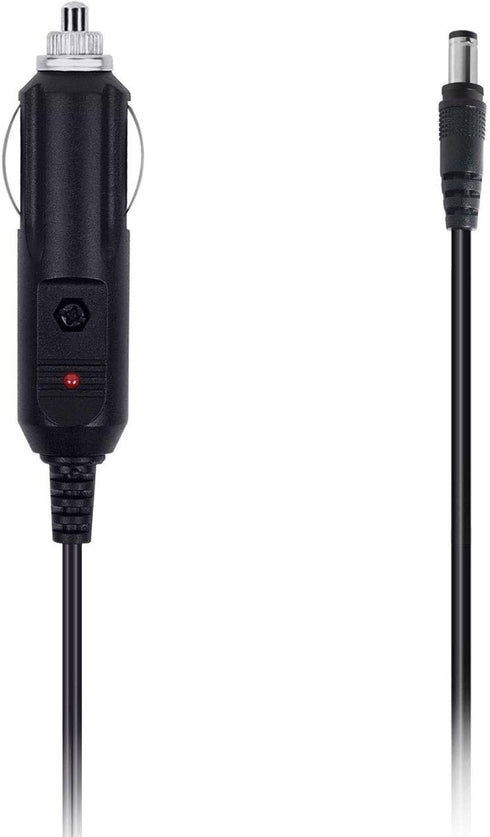 Snailax 12V Car Adapter Compatible for All Comfier Nekteck Neck Shoulder Massager, Back Massage Cushion,Power Supply Adapter Cable with LED for Ca...
