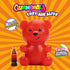 Eolo Toys - Gummymals Red. Interactive Super Squishy Gummy Bear Style pet with Over 20 Sounds and Reactions for Children Aged 4 and Up...