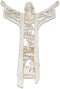 Dicksons The Risen Christ Calvary Story 11 Inch Woodgrain Resin Stone Wall Cross...