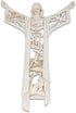 Dicksons The Risen Christ Calvary Story 11 Inch Woodgrain Resin Stone Wall Cross...