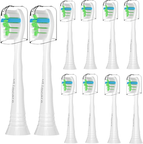 Replacement Toothbrush Heads Compatible with Philips Sonicare Electric Toothbrushes, Electric Brush Head Refills Fit for Philips Sonic Care snap-o...