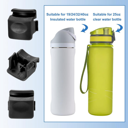 uxcell Replacement Button for 24oz 32oz Bottle, Non-BPA Water Bottle Lid Mouth Top Cap Push Switch Parts, for 19/24/25/32/40oz Stainless Steel Bot...