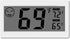 Digital Thermometer Indoor Hygrometer Room Temperature Monitor Humidity Gauge with Big Screen Stand Wall Hanging Magnet Greenhouse House Kitchen C...