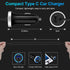 USB C Car Charger,3.4A Fast Car Charging Lighter Adapter+3ft Type C Coiled Cable for Samsung Galaxy S24 S23 S23+ S23 Ultra A15 A54 A14 A13 A53 S22...
