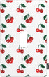 Cherry Single Toggle Light Switch Cover Cute Fruits Pattern Red Cherries with Green Leaf Wall Plate Standard 1 Gang Toggle Plug Cover 4.5"x 2.76" ...