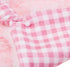 Pink Bear Security Blanket with Rattle Polka Dot Accents...