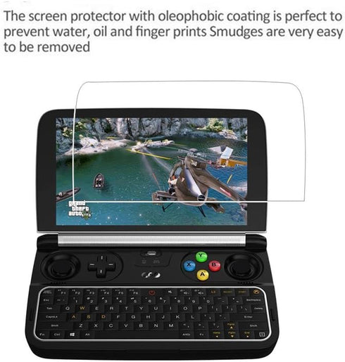 for GPD WIN 2 Screen Protector,9H Hardness Tempered Glass Screen Protector for GPD WIN 2 with Anti-fingerprint Bubble-Free Crystal Clear...