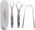 Tongue Scraper Cleaner (3 Pcs) Best Stainless Steel Tongue Cleaner Seller, Use mouth wash, toothpaste for Bad Breath, Improve good Oral Hygiene, H...