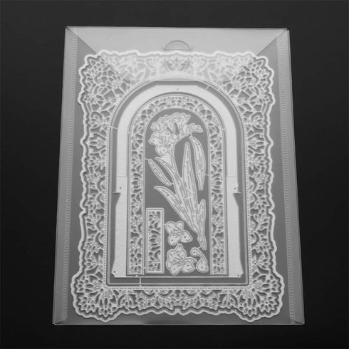 Large Stamp & Die Storage Pockets Resealable Clear Plastic Seal Bags Storage Case for Cutting Dies Stencil Album Stamp Crafts for DIY Scrapbooking...