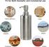 GAPPO Brushed Nickel Soap Dispenser Stainless Steel Metal Pump Hand Lotion Bottle for Bathroom, Bedroom and Kitchen(300ML/10.15Ounce)...