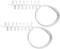 Rolling Washing Machine Cleaning Brush Long Flexible Cleaning Brush Durable Nylon Washer Drum Brush Cleaner Dryer Vent Cleaning Tool Cleaner Kit f...
