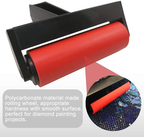 5D Diamond Painting Roller Pressing Paint Runner Kit Rhinestone Embroidery Paintings Accessory Tightly Paste Paint Tool for Kid Adult DIY Full Dri...