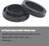 E-Mount Body Cap & Rear Lens Cap Cover for Sony a6600 a6500 a6400 a6100 a6000 E-Mount Camera (2 Kits), Fire Rock Lens Accessories for Sony Alpha a...