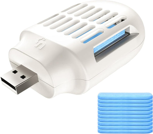 Mosquito Repeller,USB Powered Mosquito Repellent Outdoor Indoor, Included 10 Pcs Refill, DEET-Free, Highly Effective for Home, Bedroom, Office,Cam...