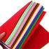 62pcs Felt Fabric Sheet 4"x4" Assorted Color DIY Craft Squares Nonwoven 1mm Thick...