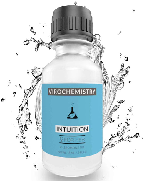 Pheromones For Women (INTUITION) - Elegant, Ultra Strength Organic Fragrance Body Perfume Oil 15mL Concentrate [Human Grade Pheromones to Attract ...
