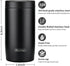 Morefeel 4-in-1 Skinny Can Cooler Double Wall Stainless Steel Insulated Can Holder, Works With 12 Oz Slim Can,Standard Cans,Beer Bottles & As Pint...