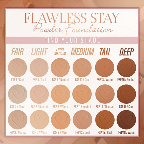 flawless stay powder foundation fsp 3.0...