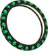 Cool Green Novelty Alien Steering Wheel Cover for Women Men Girls Car Accessories Decor Anti-Slip Neoprene Auto Steering Wheel Covers Protector Un...