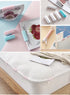 Bed Sheet Grippers Fasteners Bed Sheet Clips Keep Sheets Snug(10 Pieces,White)...