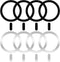 8 Pack Universal Metal Rings Compatible with MagSafe Magnetic Wireless Charger iPhone 15 14 13 Case, Ultra-Thin Adhesive Sticker Rings Car Magnet ...