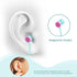 Cute Donut Earbuds for Kids, Kid Size Wired Earbud & in-Ear Headphones with Microphone and Lovely Earphones Storage Case Gifts for School Girls an...