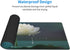 Large Mouse Pad XXL, White Lotus Flower Gaming Mouse Pad, Big Desk Mat with Stitched Edges Mousepad for Gaming Keyboard Computer Laptop Office, 31...
