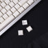 114 Keys White Jade Keycaps PBT Doubleshot Cherry Profile Keycap Set Fit for 61/87/104/108 Mechanical Keyboard Cherry Mx Gateron Switches...