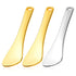 Metal Makeup Spatula 3 Pcs Mini Spoon Beauty Scoop Mask Shovel Applicator Skin Treatments Tools Reusable Tiny Shovel Gold Color Silver Spoon Fit F...