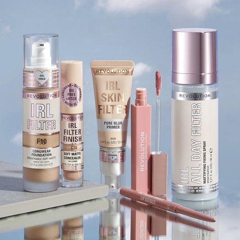 Revolution Beauty, IRL Filter Finish Concealer, Full Coverage, Oil Free, Long Lasting & Lightweight Formula, Infused with Hyaluronic Acid, Vegan &...