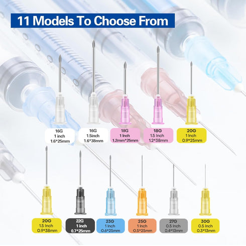 100 Pcs 32Ga 4MM Needle Industrial Accessories, Individual Package Lab Tools for Refilling Liquid, Inks, Plant and Industry...