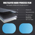 2 PCS Car Rearview Mirror Rainproof Film, 3.93" x 5.7" PET Oval Anti-fog Anti-glare Reversing Mirror Reflective Film, Lotus Leaf Water-repellent E...