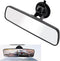 1 PC Rear View Mirror with Suction Cup, HD Car Rear View Mirror, ABS Adjustable Anti-glare Rear View Mirror for Most Cars SUVs Trucks Interior Mir...